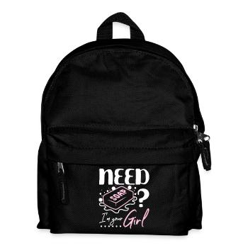 Need soap? I'm your girl - Kinder Rucksack - Schwarz - Vorne