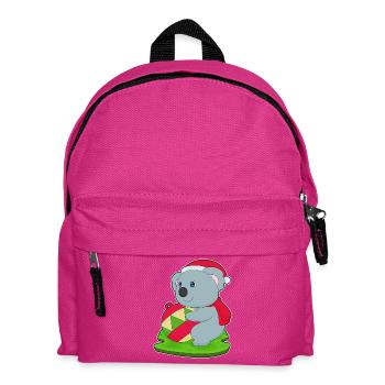 Cloche de Noël Koala - Sac à dos Enfant - fuchsia - Devant