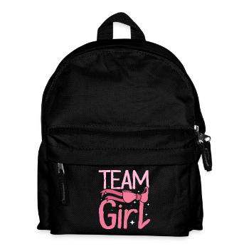 Gender Reveal Team girl - Kinder Rucksack - Schwarz - Vorne