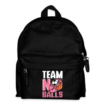 Gender Reveal Team girl team no balls - Kinder Rucksack - Schwarz - Vorne