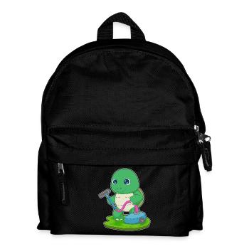 Turtle Cleaner Aspirateur - Sac à dos Enfant - noir - Devant