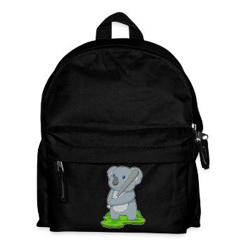 Koala Baseball Batte de Baseball - Sac à dos Enfant - noir - Devant
