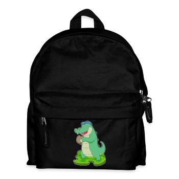 Crocodile Baseball Baseball Glove - Kids' Backpack - black - Front