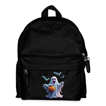 Le charmant design d’Halloween transmet. - Sac à dos Enfant - noir - Devant