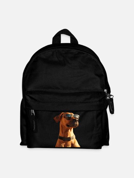 Rhodesian Ridgeback Jagdhund Hunde Stolz Ridgeback - Kinder Rucksack - Schwarz
