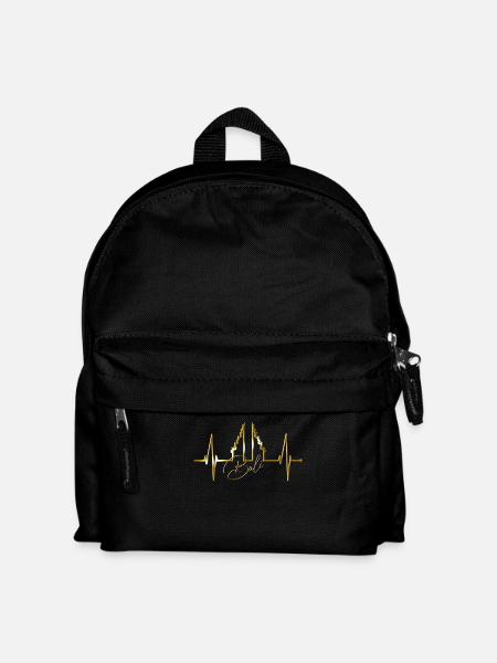 Bali Herzschlag Himmelstor Indonesien Liebe Bali - Kinder Rucksack - Schwarz