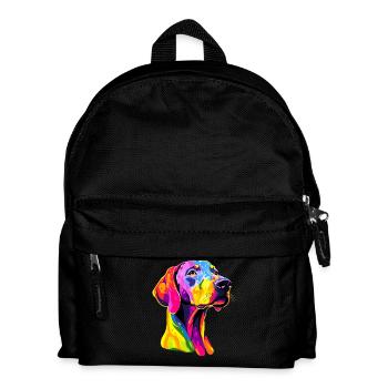 Dogue Allemand Hatz Mâle Saupacker Dogue Allemand - Sac à dos Enfant - noir - Devant