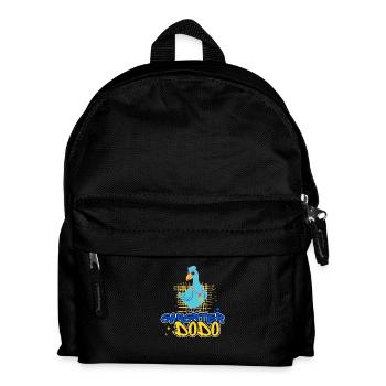 Gangster Dodo drôle style comique - Sac à dos Enfant - noir - Devant