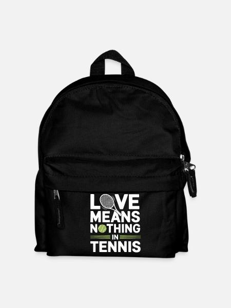 Love Means Tennis - Kids' Backpack - black