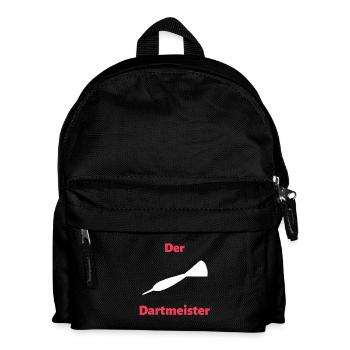 The Darts Master - Kids' Backpack - black - Front