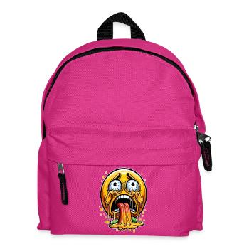 Visage d’attaque de vomi - Sac à dos Enfant - fuchsia - Devant