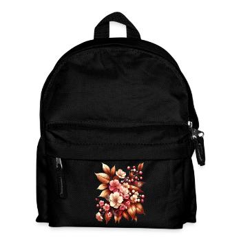 Bouquet bohème Fleur d’automne Magie - Sac à dos Enfant - noir - Devant