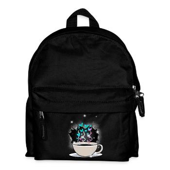 Café Tasse à café Caféine - Sac à dos Enfant - noir - Devant