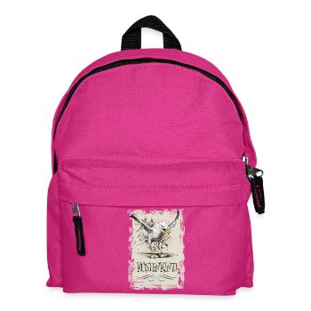 Coastal Child - Seagull Sketch - Kids' Backpack - fuchsia - Front