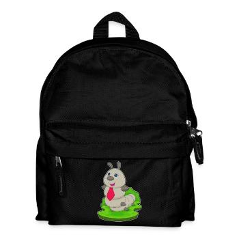 Cravate chenille - Sac à dos Enfant - noir - Devant