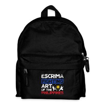 Escrima art de combat des philippines - Sac à dos Enfant - noir - Devant