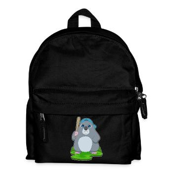 Mole Baseball Baseball Bat - Kids' Backpack - black - Front