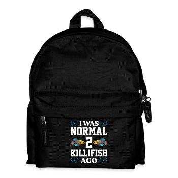 J’étais normal il y a 2 killifish Design - Sac à dos Enfant - noir - Devant