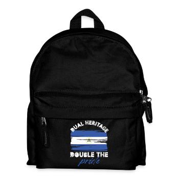 double héritage double la fierté Design - Sac à dos Enfant - noir - Devant