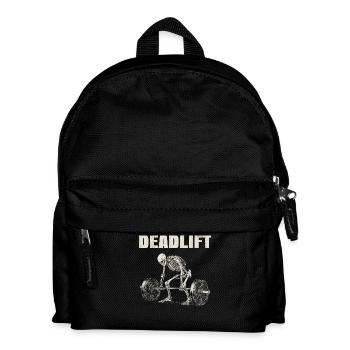 Squelette Soulevé de terre Gym Entraînement Soulevé de terre Cadeau - Sac à dos Enfant - noir - Devant