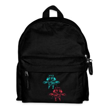 Giraffe Zoo Zootiere Giraffen - Kinder Rucksack - Schwarz - Vorne