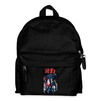 Ver.1 - Cyborg Japan bleu kanji - Sac à dos Enfant - noir - Devant