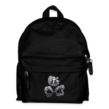 Christmas with Dinosaurs - Kids' Backpack - black - Front