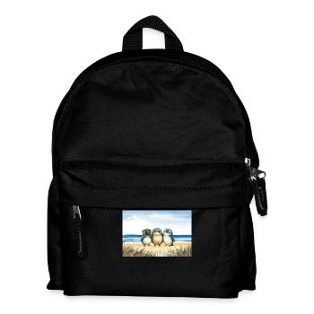 Bezaubernde Pinguine Adorable Penguins - Kids' Backpack - black - Front