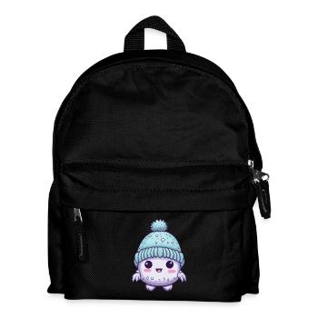 Bande dessinée sur le virus de l’hiver froid - Sac à dos Enfant - noir - Devant