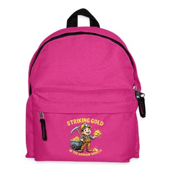 GOLDGRÄBER - Kinder Rucksack - Fuchsia - Vorne