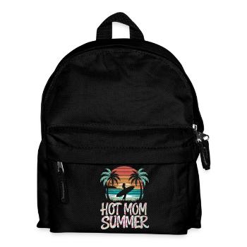 Hot Mom Summer - Surf - Kids' Backpack - black - Front