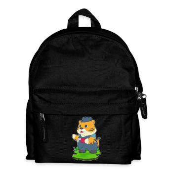 Tiger Plumber Water Pump Pliers Craft - Kids' Backpack - black - Front