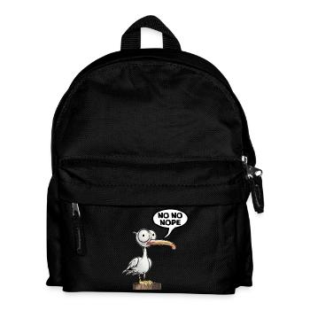 Fun Be Seagull No - Kids' Backpack - black - Front