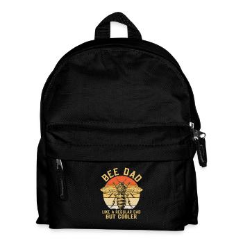 Bee Dad Like A Regular Dad But Cooler Beekeeping - Kinder Rucksack - Schwarz - Vorne