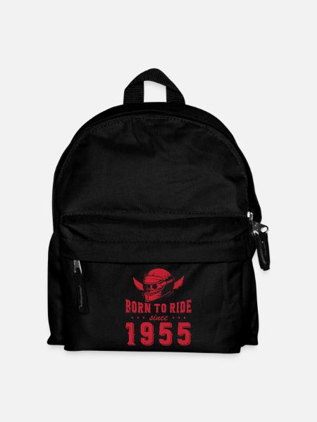 Born to ride since 1955 - Kinder Rucksack - Schwarz