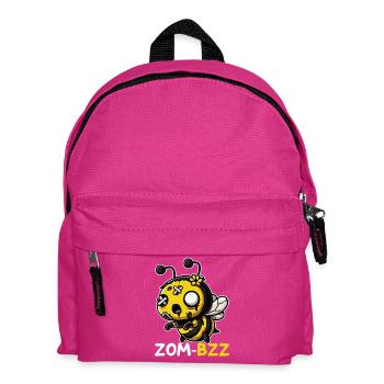 Zombzz Funny Bee comme un jeu de mots sur les zombies - Sac à dos Enfant - fuchsia - Devant