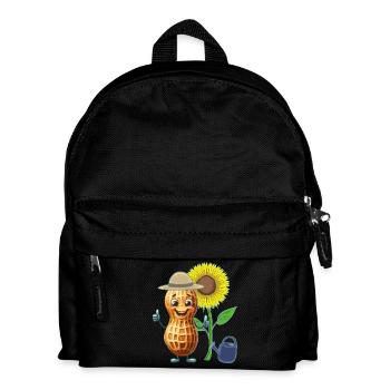 Jardinier de cacahuètes Jardinier amateur Jardinage - Sac à dos Enfant - noir - Devant