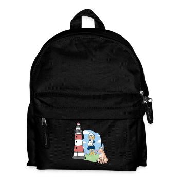 Phare Mouton Maritime Enfants Enfant Fille - Sac à dos Enfant - noir - Devant