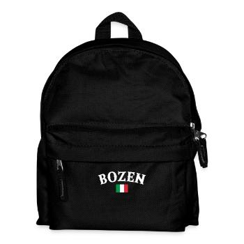 Bolzano Italy Italian Flag Italian - Kids' Backpack - black - Front