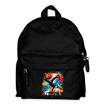 Breakdancing - Kids' Backpack - black - Front