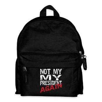 Pas encore mon président. - Sac à dos Enfant - noir - Devant