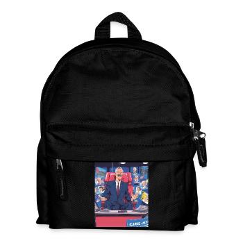 Men's gift, women's, humorous, humorous t-shirt - Kids' Backpack - black - Front