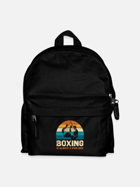 La boxe est toujours une bonne idée - Sac à dos Enfant - noir