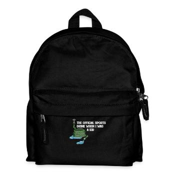 The official sports drink of my childhood – - Kids' Backpack - black - Front