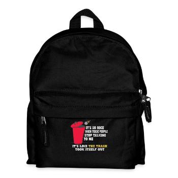 C’est tellement agréable quand les gens toxiques arrêtent - Sac à dos Enfant - noir - Devant