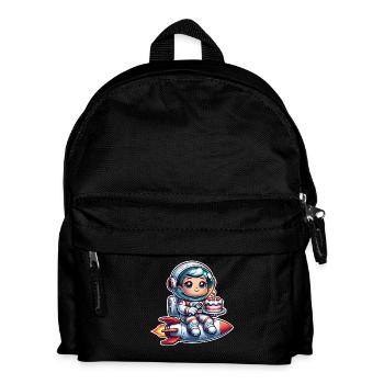 Anniversaire astronaute - Sac à dos Enfant - noir - Devant