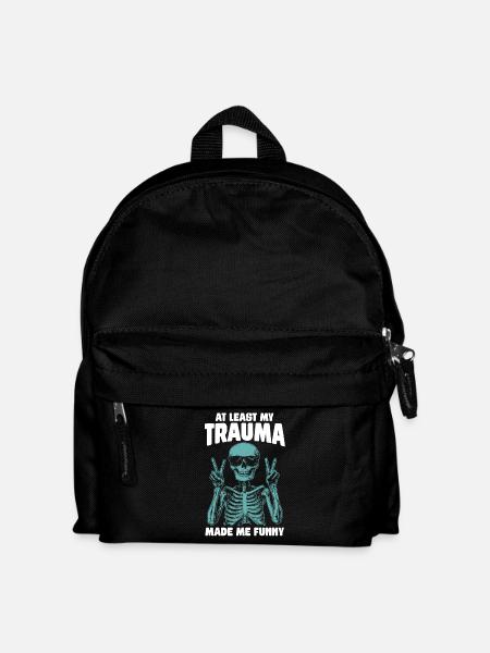 Au moins, mon traumatisme s’est moqué de moi - Sac à dos Enfant - noir