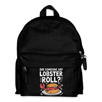 Für echte Lobster-Fans - Kinder Rucksack - Schwarz - Vorne