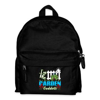 Gardening I'm The Garden Goddess - Kids' Backpack - black - Front