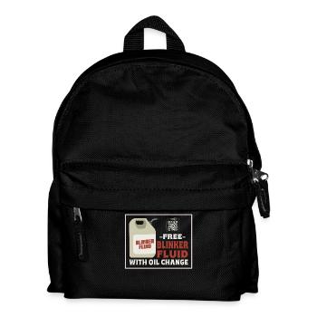 Liquide de clignotant libre avec vidange d’huile – - Sac à dos Enfant - noir - Devant